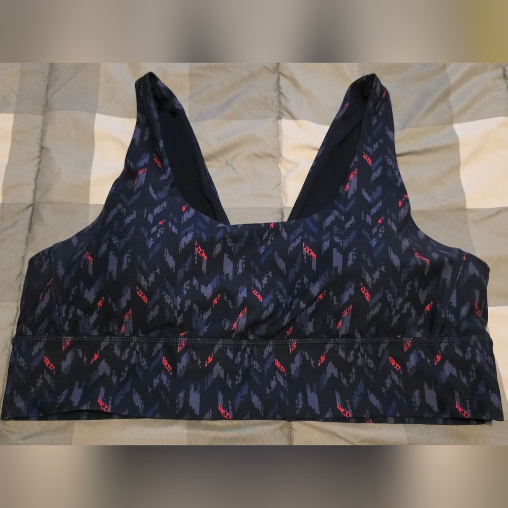XXL HYBA Pulse Patterned Sports Bra